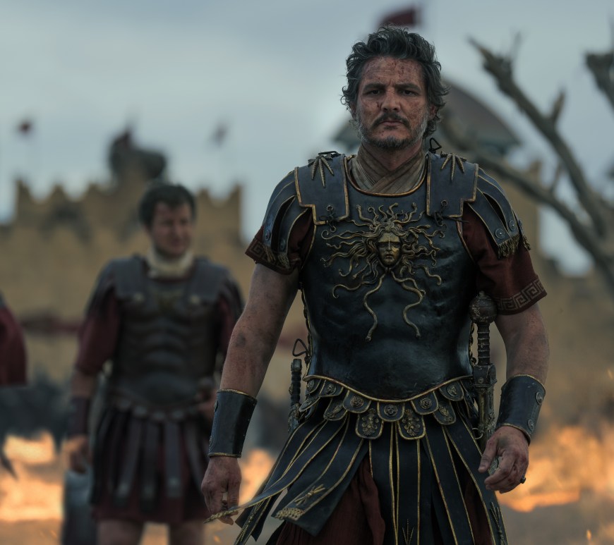 Pedro Pascal plays Marcus Acacius in Gladiator II © 2024 Paramount Pictures.