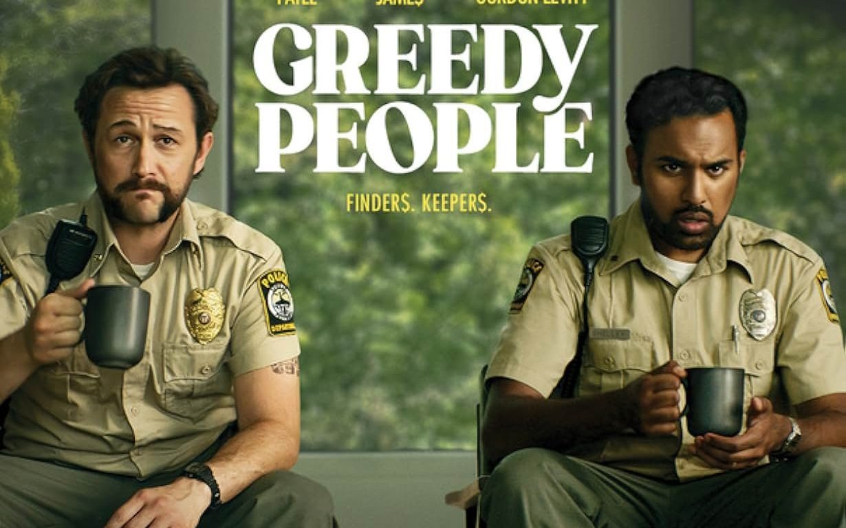 Joseph Gordan-Levitt and Himesh Patel in Greedy People 2024
